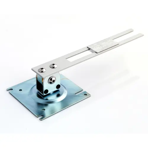 Zinc-plated steel bracket with yellow rust-proof coating