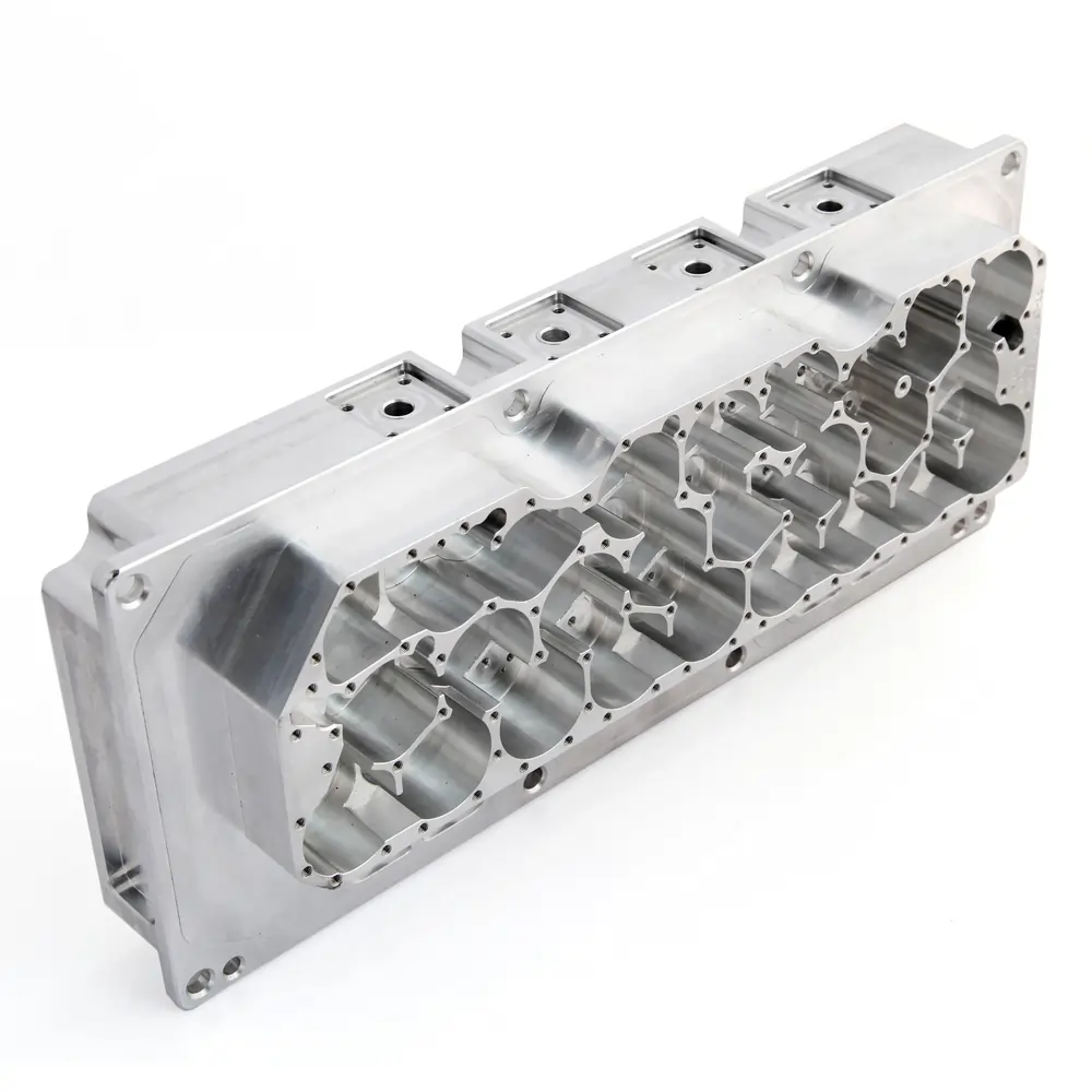 4 axis CNC machined precision metal component