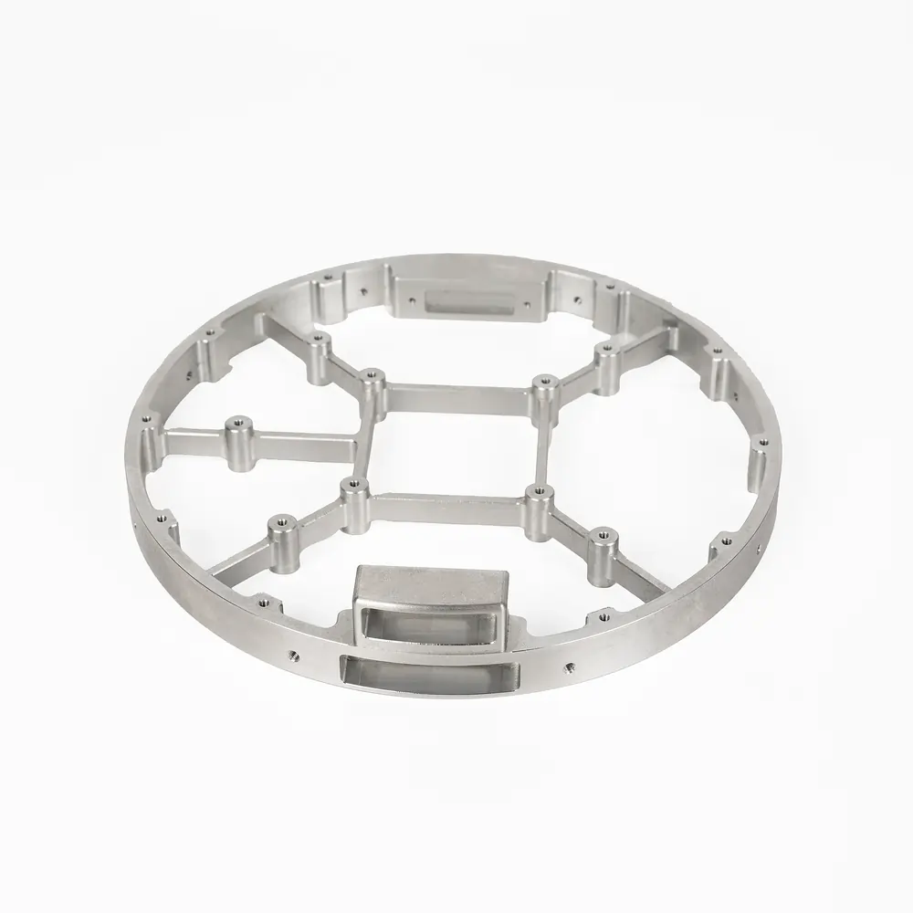 4 axis CNC machined disc component