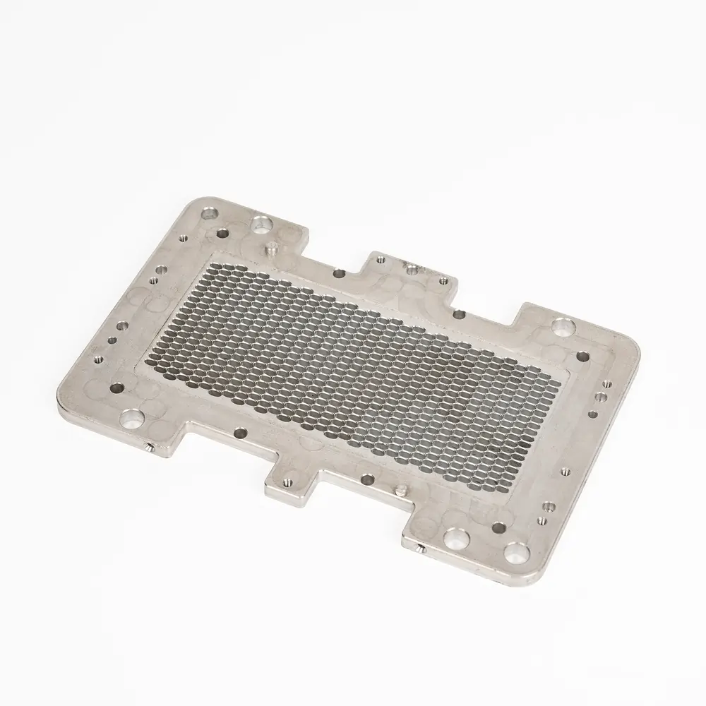 4 axis CNC machined tray component