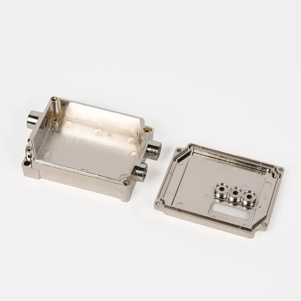 Two-piece 4 axis CNC machined assembly