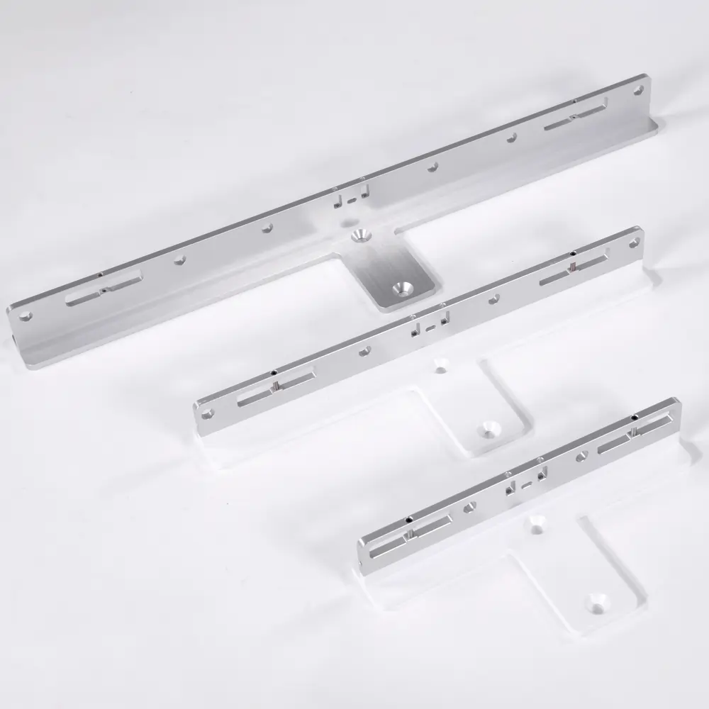 Collection of 4 axis CNC machined parts