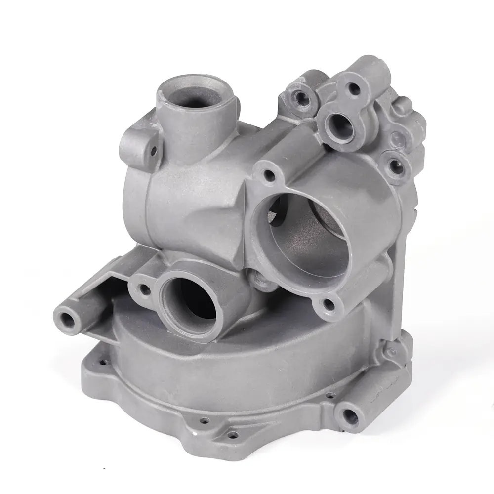 Complex gravity-cast housing