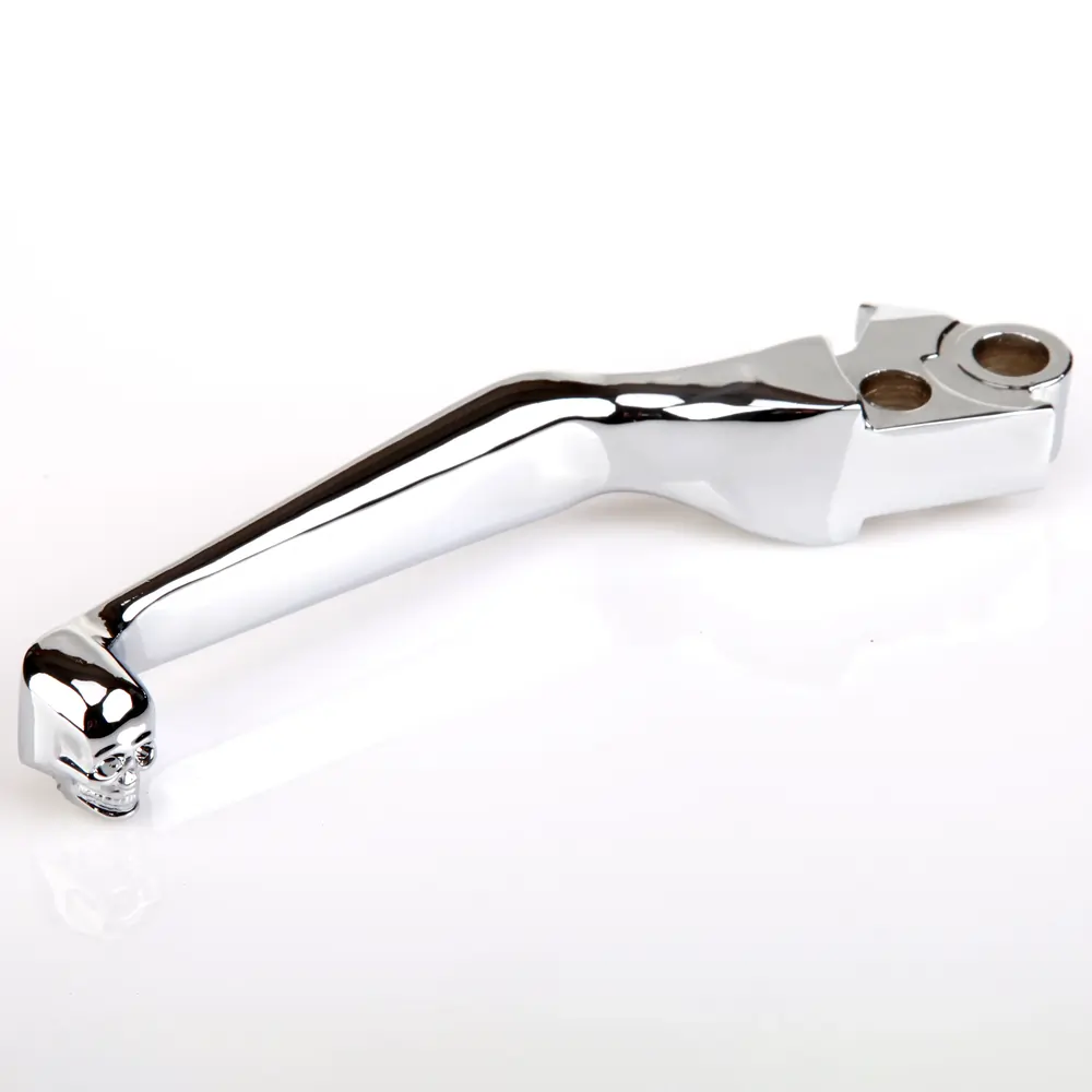 Chrome-plated decorative handle with bright mirror finish