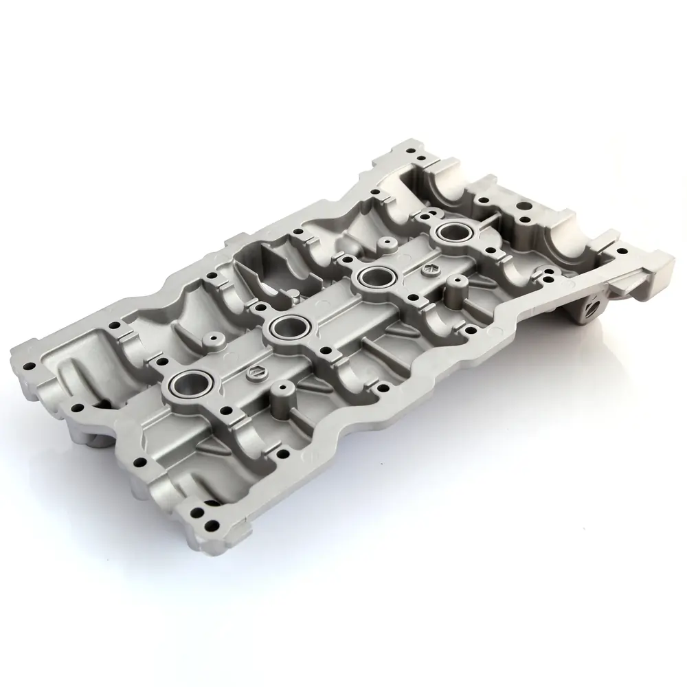 Gravity-cast metal component