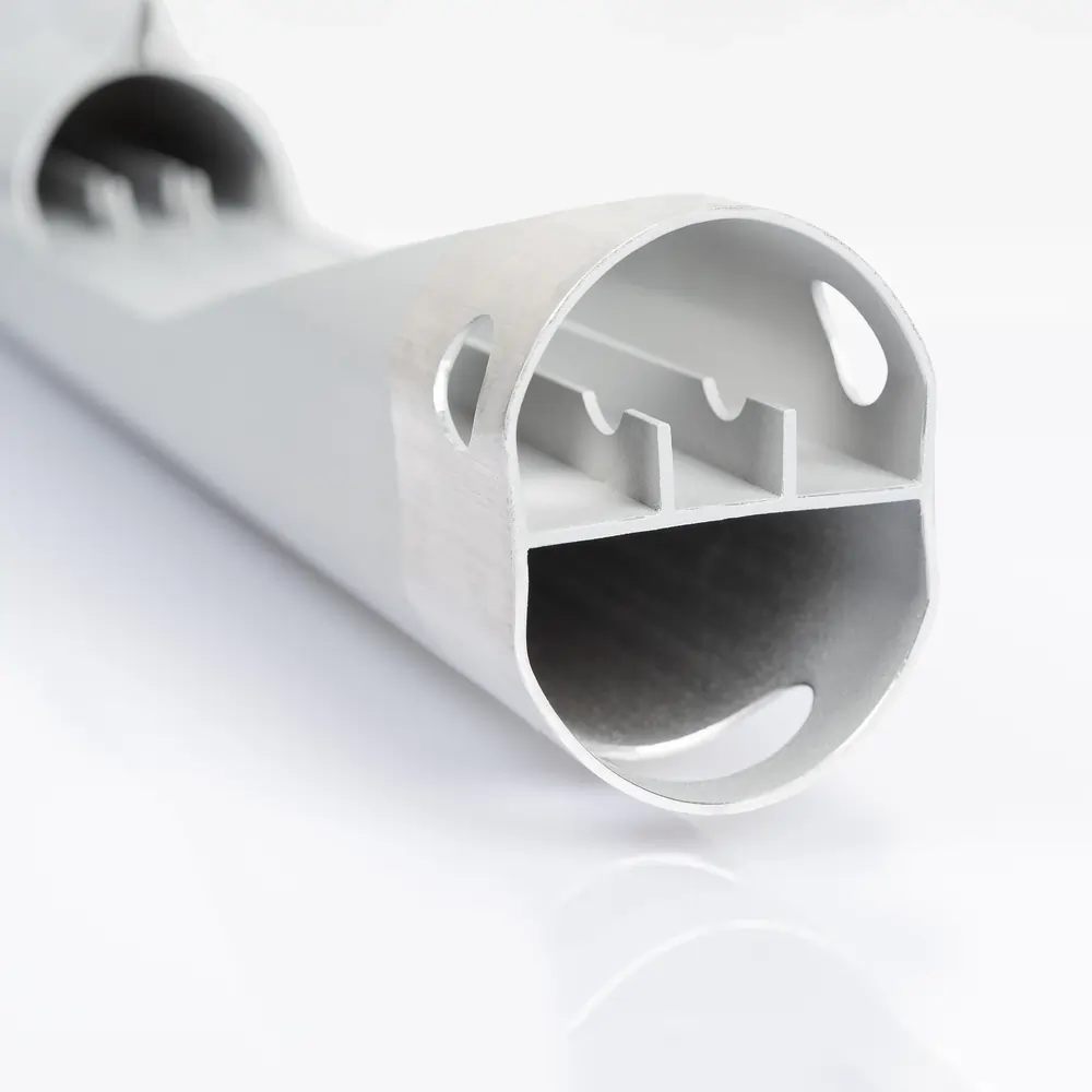 CNC machined aluminum extrusion components
