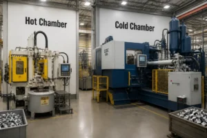 hot chamber vs cold chamber die casting