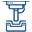 Custom metal stamping services icon
