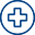 Medical equipment manufacturing icon