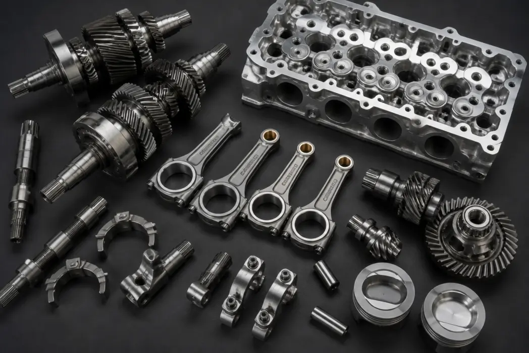 Precision CNC machined automotive powertrain components