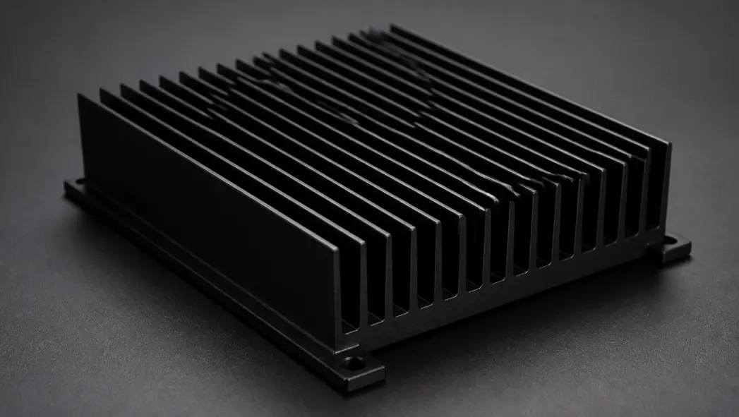 Die cast aluminum heat sink for telecom base station equipment